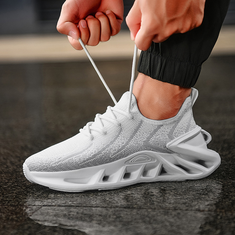 Vyriški sportbačiai, kvėpuojantys, austi tinkleliai, suvarstomi, minkštas padas, lengvi, ūgį didinantys, laisvalaikio bėgimo bateliai, neslystantys, sportbačiai poroms