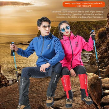 Κάλυμμα χιονιού για ορειβασία, αδιάβροχο, γυναικείο, ανθεκτικό στη βροχή, κάλυμμα χιονοπέδιλων, ανδρικό, πεζοπορικό, παιδικό, ανθεκτικό στην άμμο, κάλυμμα ποδιών για έρημο