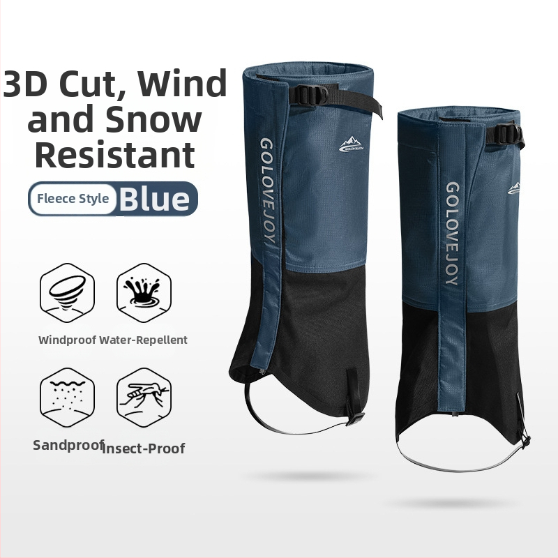 Talvised professionaalsed meeste ja naiste suusaronimisjalatsite katted, lumekate, veekindlad, hingavad, soojad, fliisvoodriga säärised, jalakatted