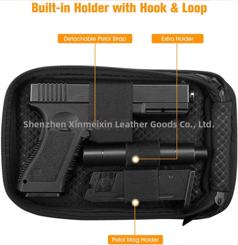 Гореща разпродажба на скрита преносима чанта за пистолет, многофункционална тактическа чанта за съхранение на пистолет, чанта за пистолетни патрони, чанта за кръста