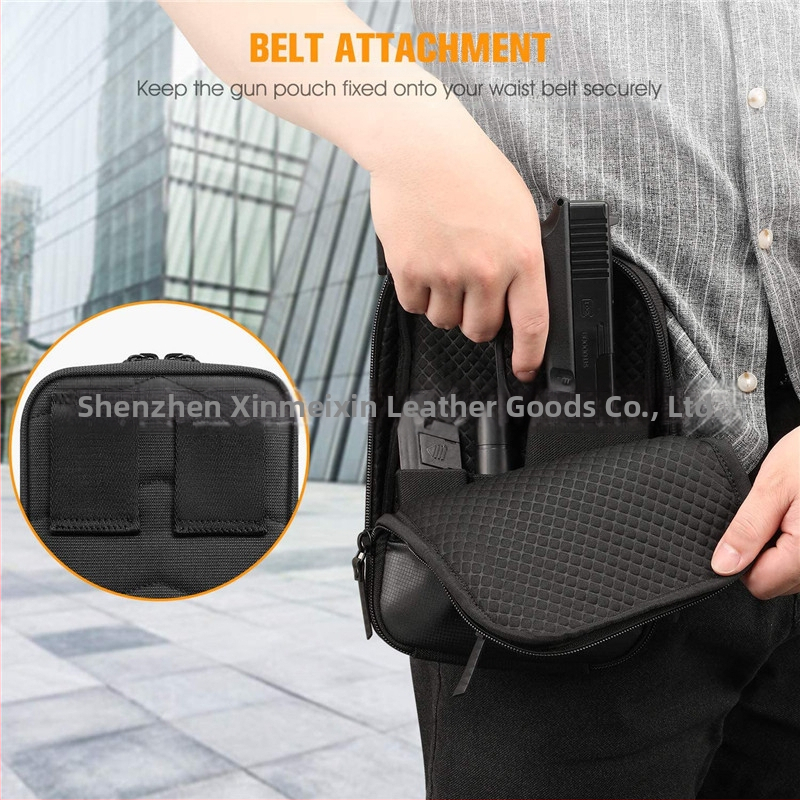 Гореща разпродажба на скрита преносима чанта за пистолет, многофункционална тактическа чанта за съхранение на пистолет, чанта за пистолетни патрони, чанта за кръста