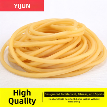 6090 natūralaus latekso vamzdelis su apvalia guma, timpa, guminė juosta, varžyboms, žvejybai, chemijai, medicinos įrangai