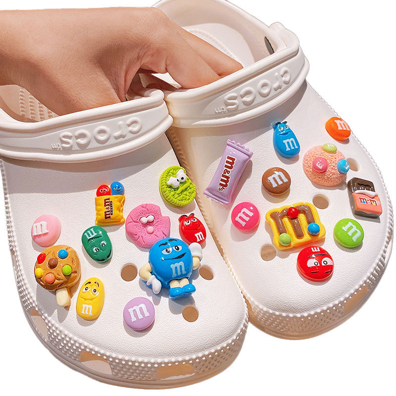 [2024. aasta uus stiil] Lõbus Crocsi kingalillest koomiksimänguasi, oakujuline isetegemise kingakaunistus, eemaldatav kingapannal