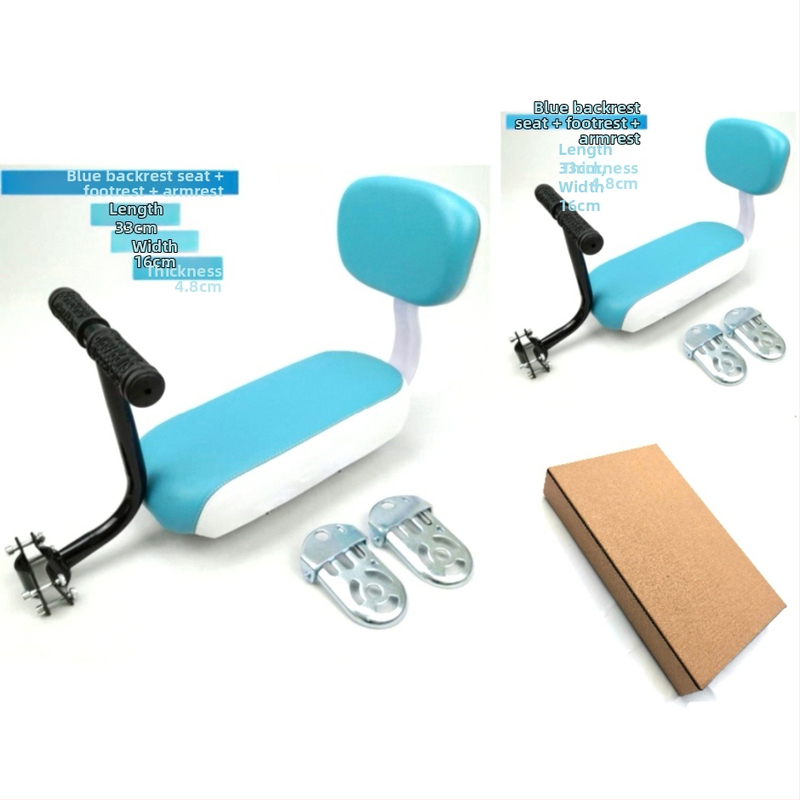 Гъбена възглавница за задната седалка на велосипед за планински велосипед, аксесоари за езда, електрически автомобили