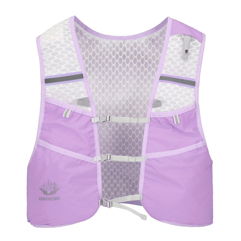 Sportos kültéri mellényes hátizsák, légáteresztő, könnyű, vízlepergető kerékpáros táska, kültéri terepfutó maratoni futóhátizsák