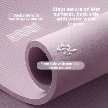 Ειδικό χαλάκι γιόγκα Zhenle για κορίτσια, αντιολισθητικό, παχύρρευστο και φαρδύ, αθλητικό, χορευτικό, ηχομονωτικό, απορροφητικό κραδασμών, χαλάκι δαπέδου γυμναστικής