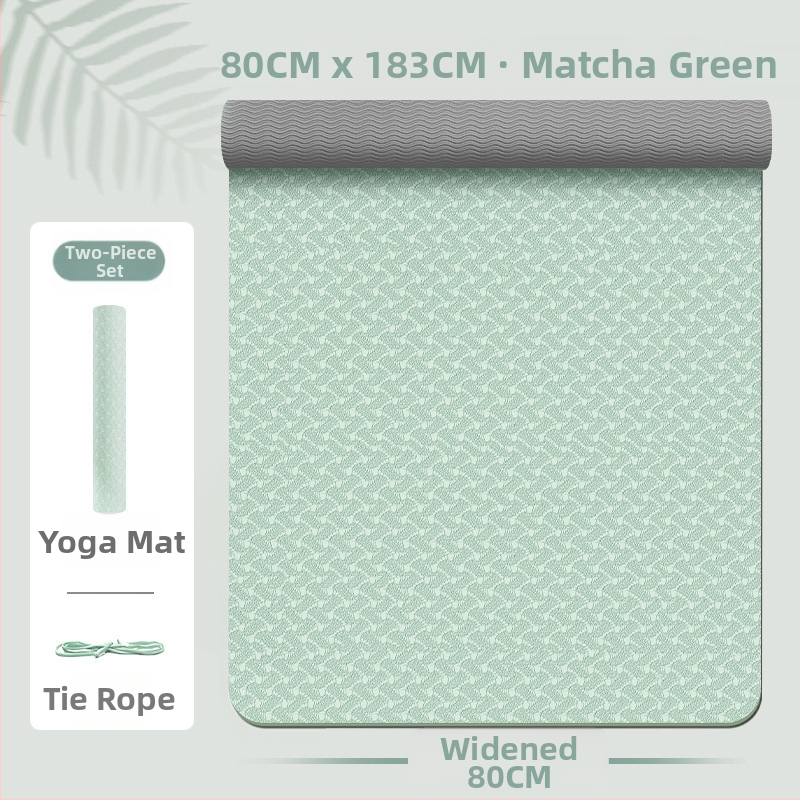 Zhenle lányoknak szóló speciális jógaszőnyeg, csúszásmentes, vastagított és szélesített, sport- és táncszőnyeg, hangszigetelő, ütéscsillapító, fitneszszőnyeg