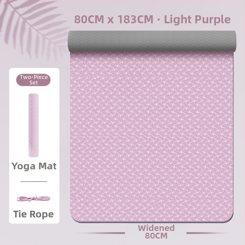 Zhenle lányoknak szóló speciális jógaszőnyeg, csúszásmentes, vastagított és szélesített, sport- és táncszőnyeg, hangszigetelő, ütéscsillapító, fitneszszőnyeg