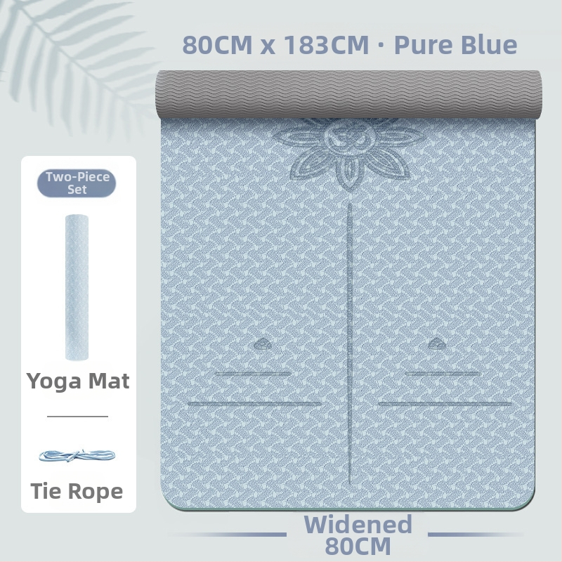 Zhenle lányoknak szóló speciális jógaszőnyeg, csúszásmentes, vastagított és szélesített, sport- és táncszőnyeg, hangszigetelő, ütéscsillapító, fitneszszőnyeg