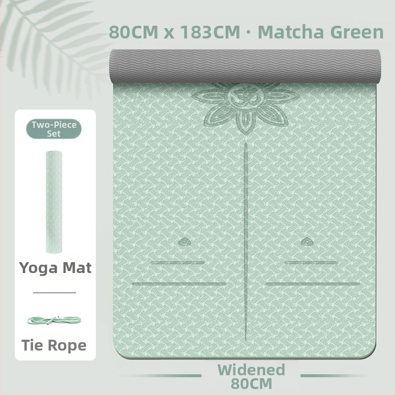 Zhenle lányoknak szóló speciális jógaszőnyeg, csúszásmentes, vastagított és szélesített, sport- és táncszőnyeg, hangszigetelő, ütéscsillapító, fitneszszőnyeg