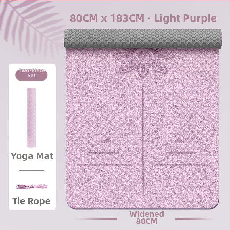 Zhenle lányoknak szóló speciális jógaszőnyeg, csúszásmentes, vastagított és szélesített, sport- és táncszőnyeg, hangszigetelő, ütéscsillapító, fitneszszőnyeg