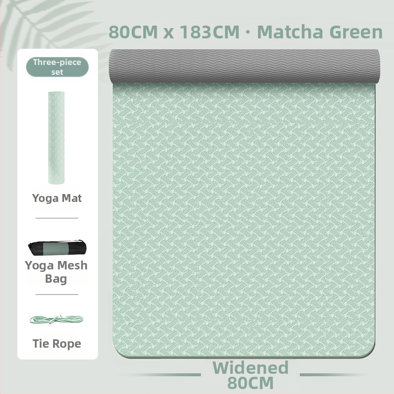 Zhenle lányoknak szóló speciális jógaszőnyeg, csúszásmentes, vastagított és szélesített, sport- és táncszőnyeg, hangszigetelő, ütéscsillapító, fitneszszőnyeg