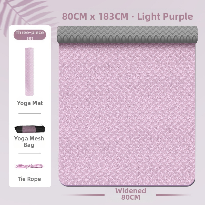Zhenle lányoknak szóló speciális jógaszőnyeg, csúszásmentes, vastagított és szélesített, sport- és táncszőnyeg, hangszigetelő, ütéscsillapító, fitneszszőnyeg