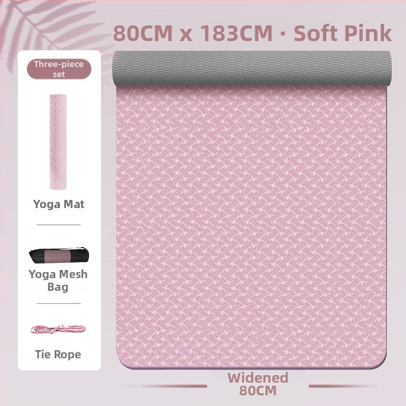 Zhenle lányoknak szóló speciális jógaszőnyeg, csúszásmentes, vastagított és szélesített, sport- és táncszőnyeg, hangszigetelő, ütéscsillapító, fitneszszőnyeg
