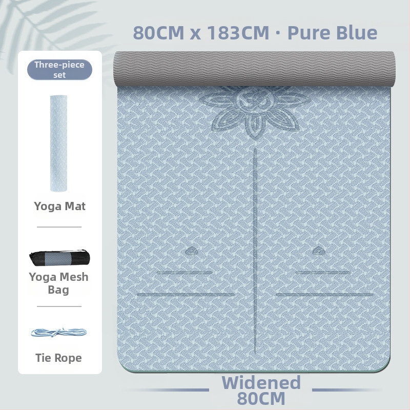 Zhenle lányoknak szóló speciális jógaszőnyeg, csúszásmentes, vastagított és szélesített, sport- és táncszőnyeg, hangszigetelő, ütéscsillapító, fitneszszőnyeg