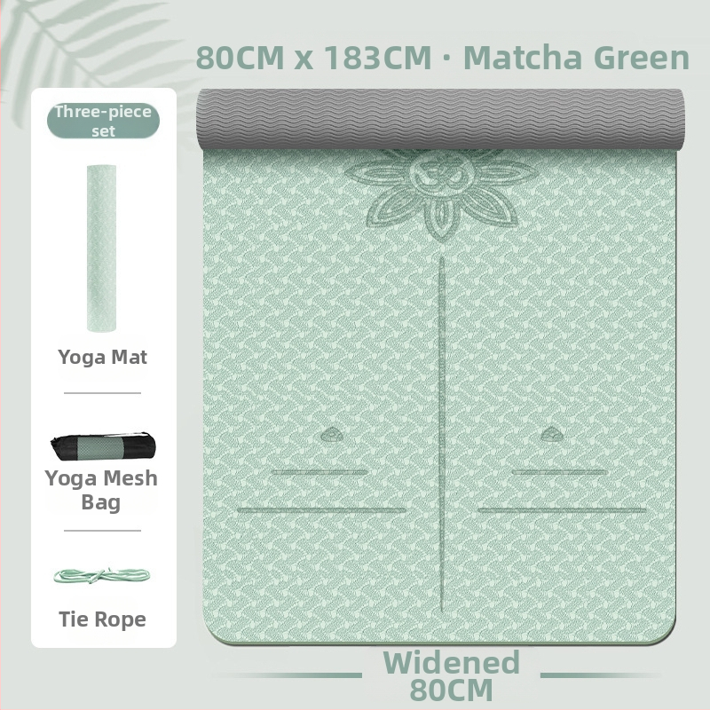 Zhenle lányoknak szóló speciális jógaszőnyeg, csúszásmentes, vastagított és szélesített, sport- és táncszőnyeg, hangszigetelő, ütéscsillapító, fitneszszőnyeg