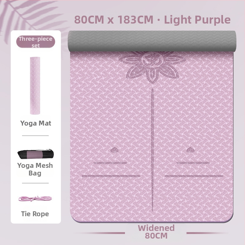 Zhenle lányoknak szóló speciális jógaszőnyeg, csúszásmentes, vastagított és szélesített, sport- és táncszőnyeg, hangszigetelő, ütéscsillapító, fitneszszőnyeg