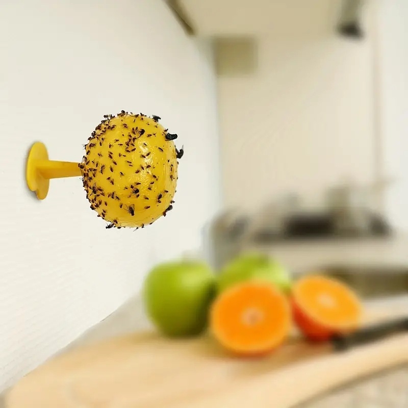 Persikų širdelės gaudyklė musės kamuoliukas melionas vaisinė musė citrusiniai vaisiai didelė vaisinė musė kamuoliukas akį traukiantis objektas lipnus kirminas geltona lenta sodas