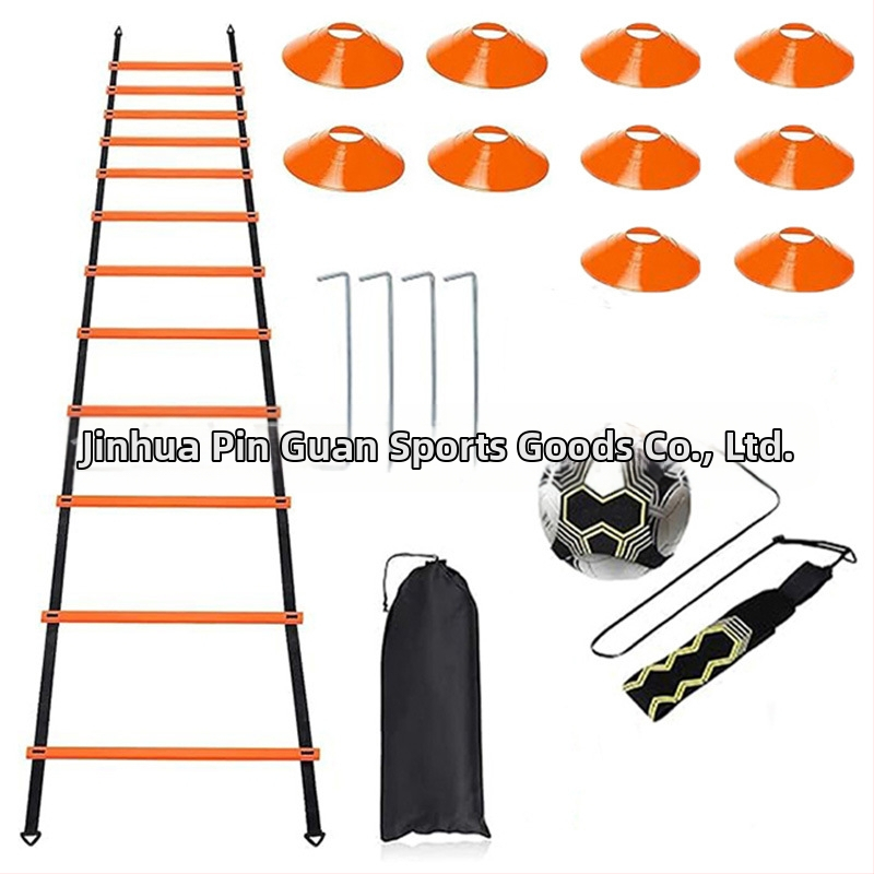 Futballedzés Agilis létra Logó Tárcsás ellenállás Esernyő Puha ruha Ugrórács Agilis létra Kötéllétra Edzőruha