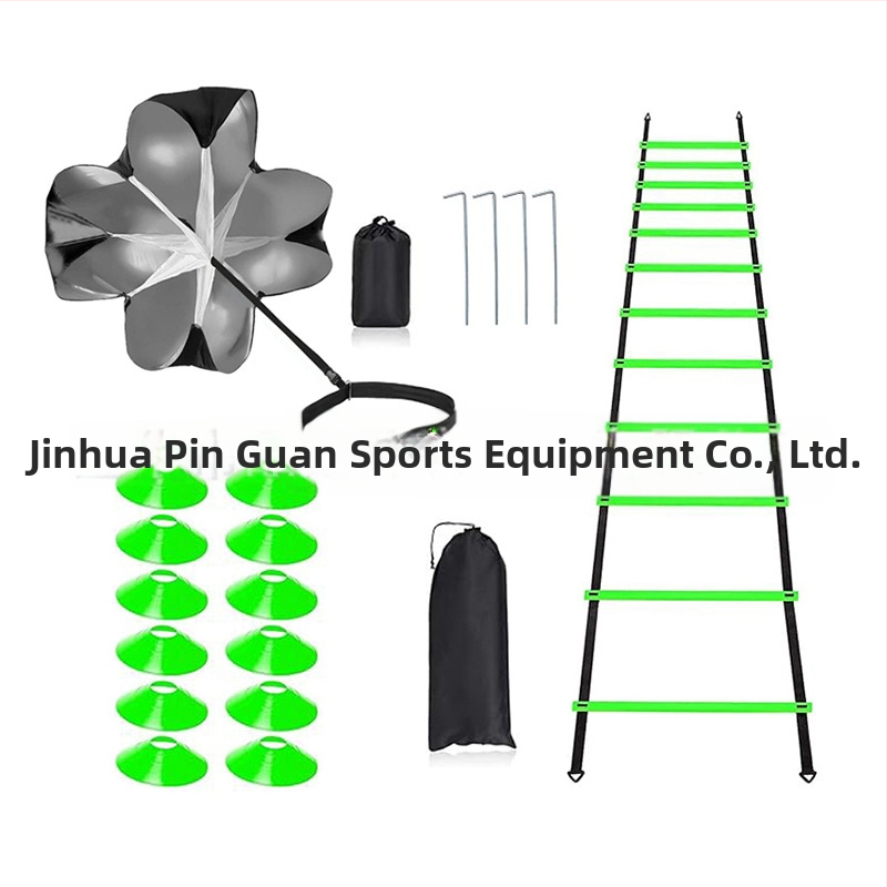 Futballedzés Agilis létra Logó Tárcsás ellenállás Esernyő Puha ruha Ugrórács Agilis létra Kötéllétra Edzőruha