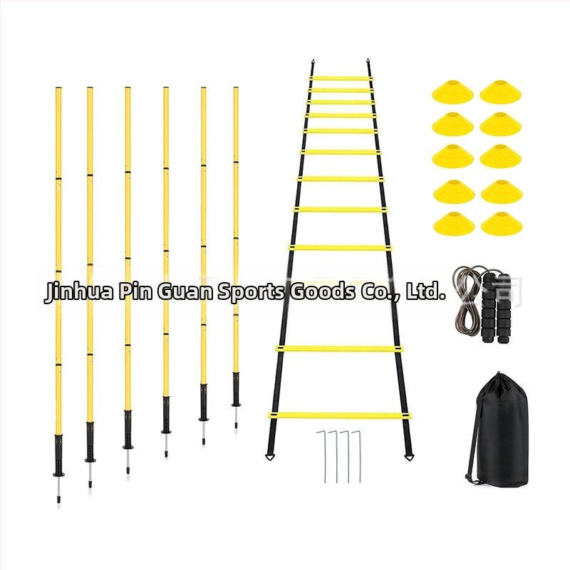 Futballedzés Agilis létra Logó Tárcsás ellenállás Esernyő Puha ruha Ugrórács Agilis létra Kötéllétra Edzőruha