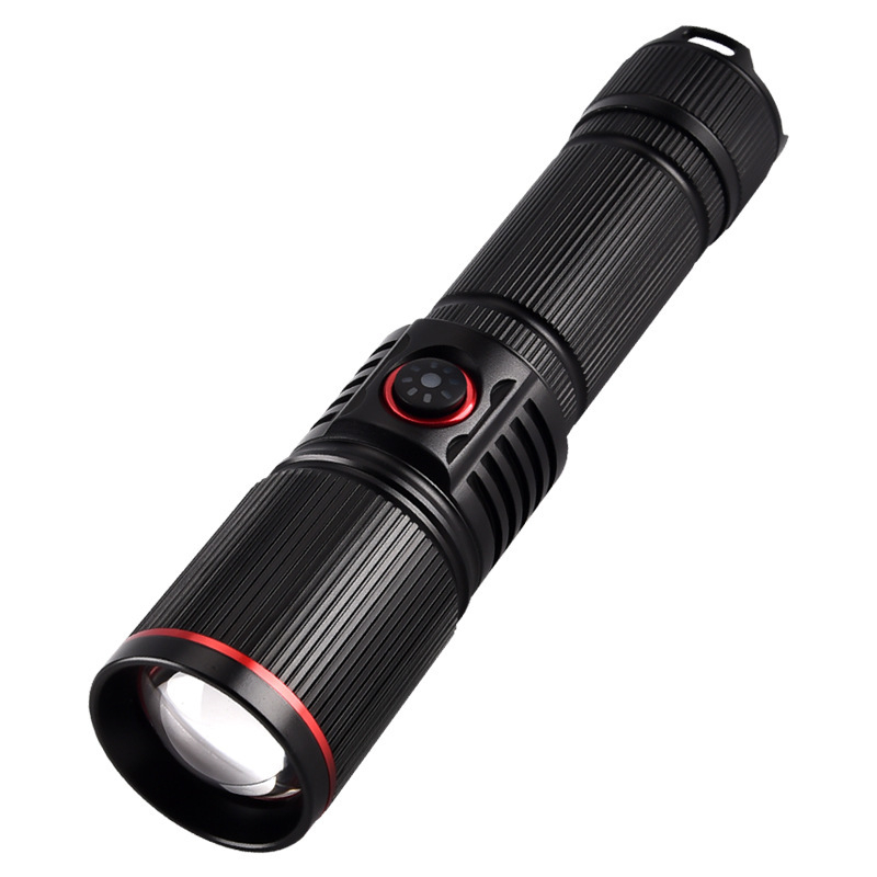 LED vízálló teleszkópos zoom 5W infravörös zseblámpa 850nm kültéri töltőfény 940nmDIY zseblámpa 21700