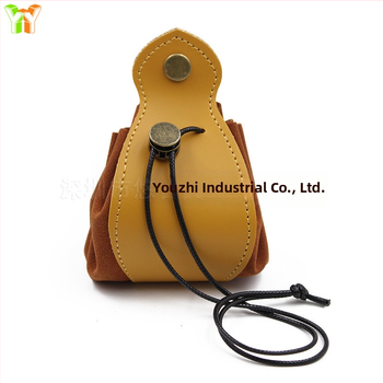 Antik tárolótáska, játék dobókocka táska, ékszertároló táska, kontrasztos bőr dobókocka táska