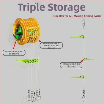 Лов Нов Комплект Куки за Риболов С Анти-Навиване Комплект Въдица Isekin С Ръкав Maru World Специална Кука за Морски Риболов
