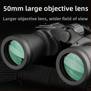 Piiriülene hulgimüügi binokkel 20X50 teraga suure võimsusega kõrglahutusega hämaras nägemiseks välikontsertide tuur