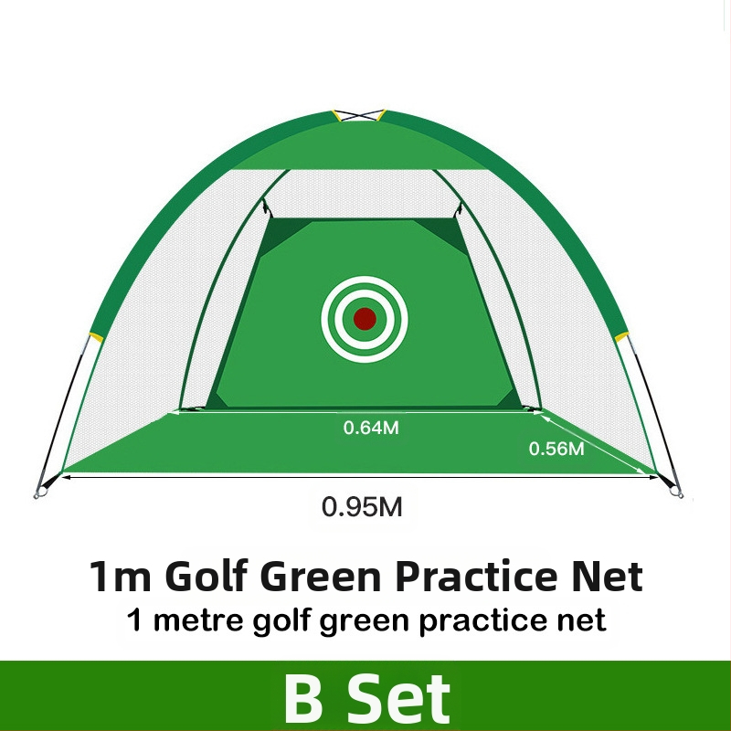 Gyárilag közvetlen szállítású hinta edző hintaháló ütőketrec levehető, kényelmes beltéri golf gyakorlóháló