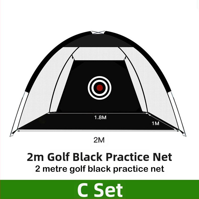 Gyárilag közvetlen szállítású hinta edző hintaháló ütőketrec levehető, kényelmes beltéri golf gyakorlóháló