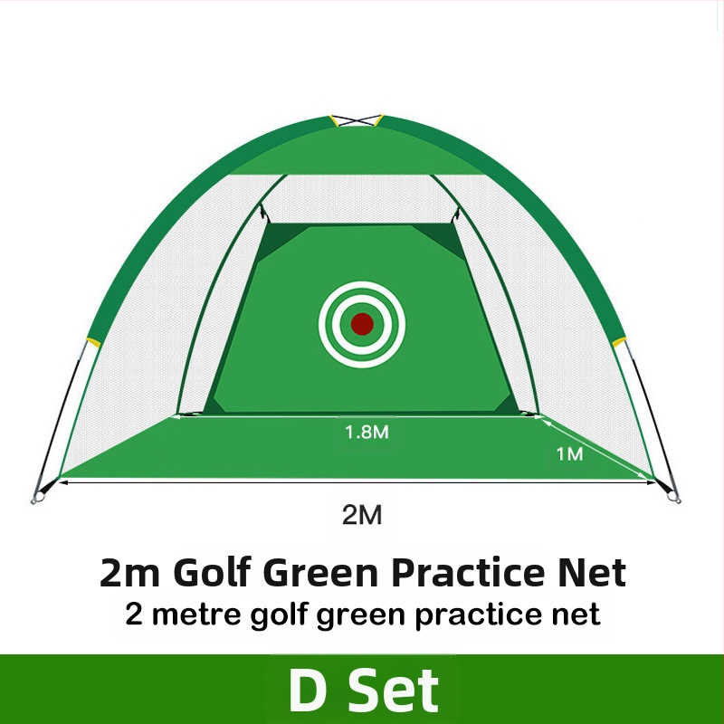Gyárilag közvetlen szállítású hinta edző hintaháló ütőketrec levehető, kényelmes beltéri golf gyakorlóháló