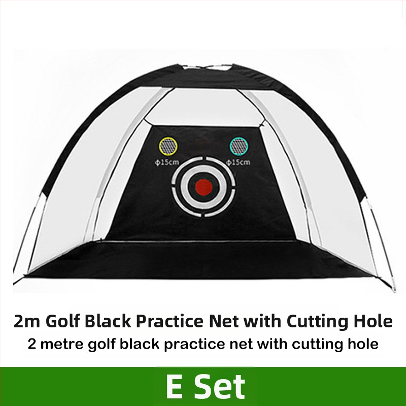 Gyárilag közvetlen szállítású hinta edző hintaháló ütőketrec levehető, kényelmes beltéri golf gyakorlóháló