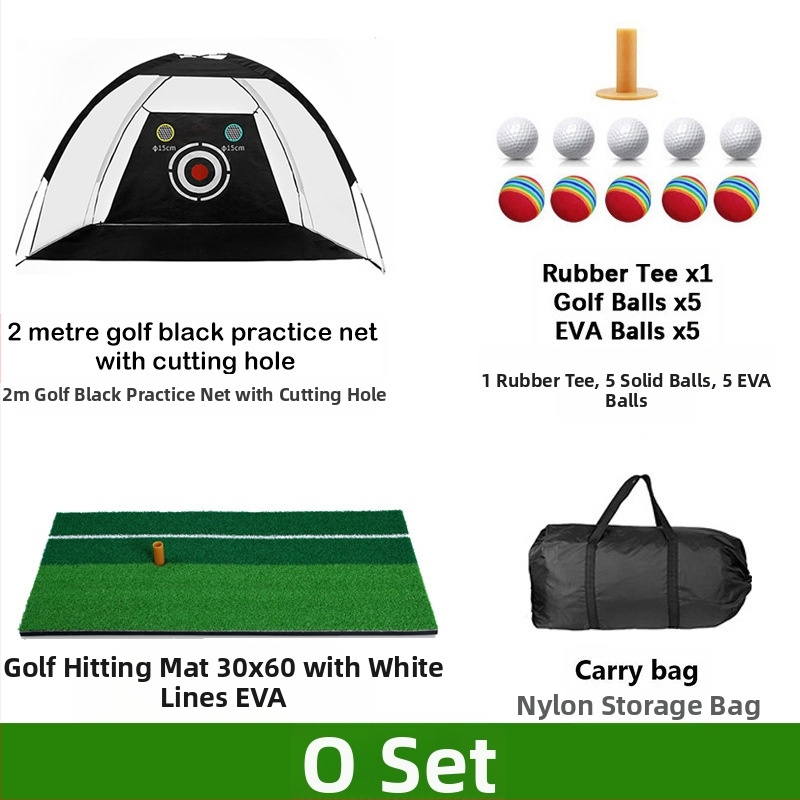 Gyárilag közvetlen szállítású hinta edző hintaháló ütőketrec levehető, kényelmes beltéri golf gyakorlóháló