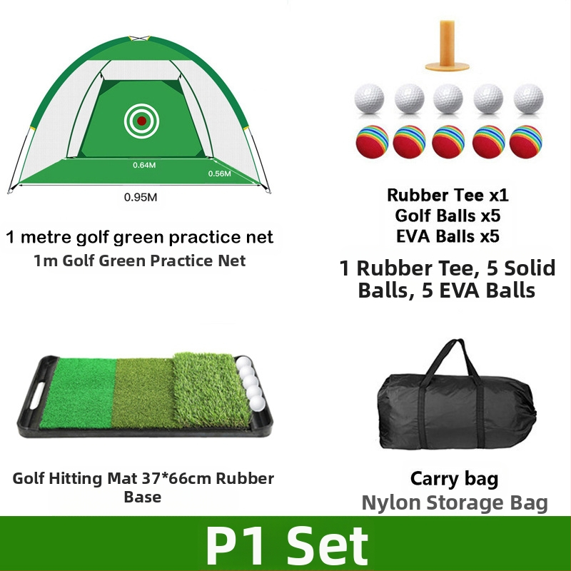 Gyárilag közvetlen szállítású hinta edző hintaháló ütőketrec levehető, kényelmes beltéri golf gyakorlóháló