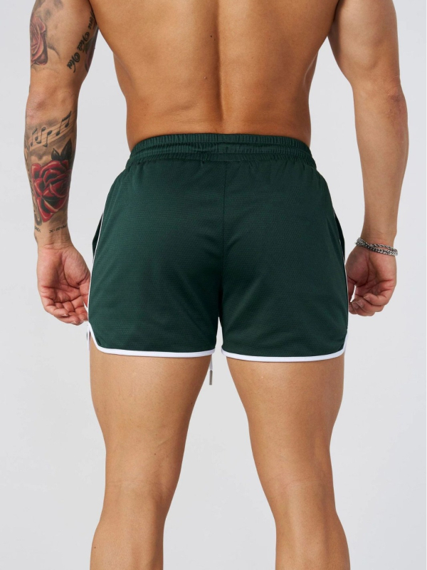 YOUNGLA meeste lühikesed püksid, peene võrgust, kiiresti kuivavad, hingavad, trükitud, vabaaja lühikesed püksid, jooksu-, treening- ja rannapüksid