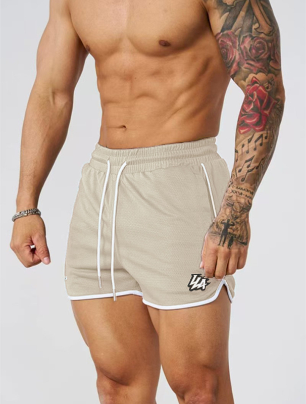 YOUNGLA meeste lühikesed püksid, peene võrgust, kiiresti kuivavad, hingavad, trükitud, vabaaja lühikesed püksid, jooksu-, treening- ja rannapüksid