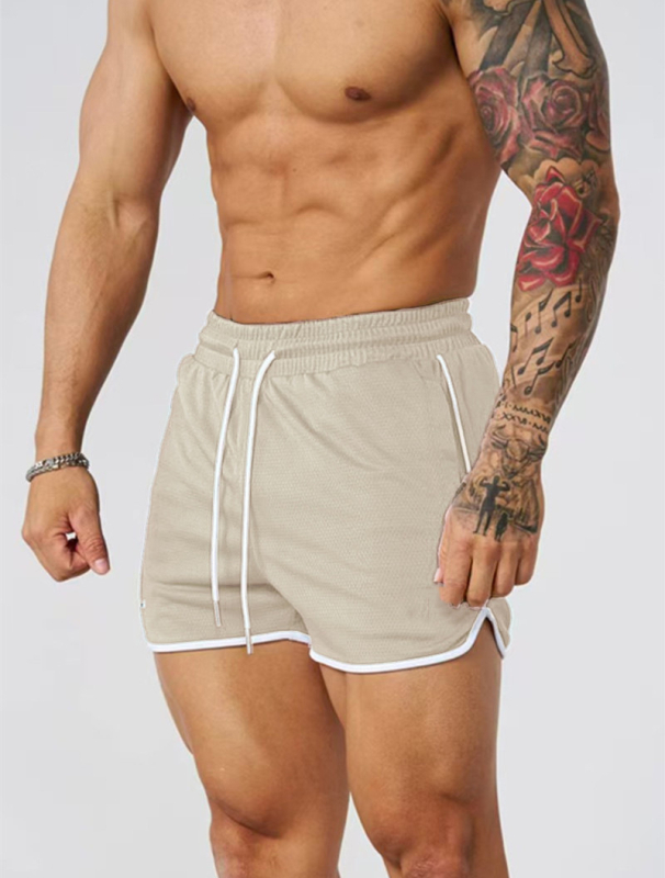 YOUNGLA meeste lühikesed püksid, peene võrgust, kiiresti kuivavad, hingavad, trükitud, vabaaja lühikesed püksid, jooksu-, treening- ja rannapüksid