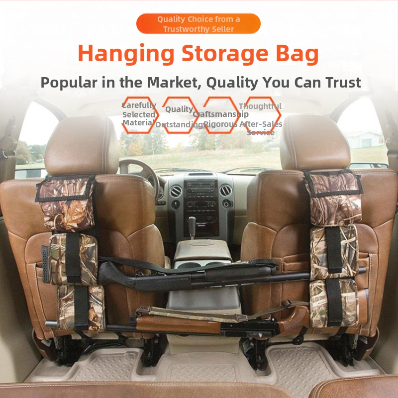 Πλάτη μπροστινού καθίσματος αυτοκινήτου για κυνηγετική τακτική τσάντα κρεμαστή τσέπη τσάντας αποθήκευσης διασυνοριακή μια γενιά μαλλιών