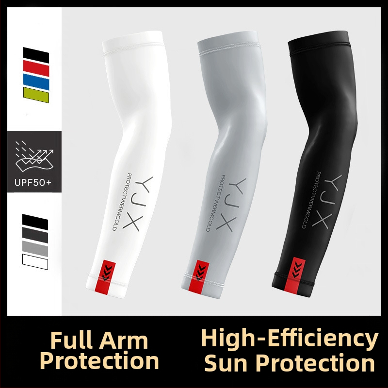 Jaunas ledus piedurknes vīriešu un sieviešu vasaras saules aizsargkrēma piedurknes, roku piedurknes motociklu braukšanai, plānas roku piedurknes, elpojošas ledus zīda piedurknes