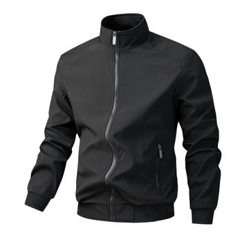 Jachetă de iarnă pentru bărbați, stil coreean, stil aviator, cu fermoar, stil 2025, stil nou