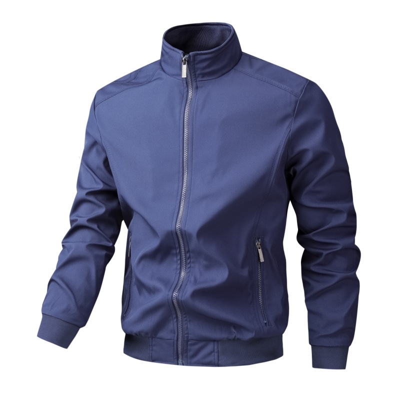 Jachetă de iarnă pentru bărbați, stil coreean, stil aviator, cu fermoar, stil 2025, stil nou