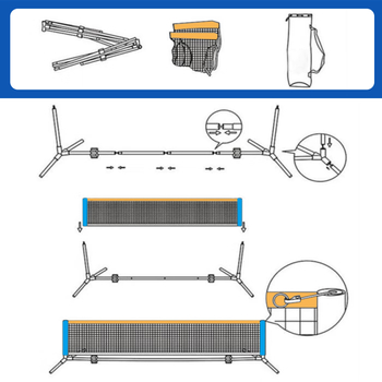 Amazon Metalframepickleballnet Φορητή βάση Pickleball για δίχτυα τένις Κάλυμμα βάσης για δίχτυα τένις για εξωτερικούς χώρους