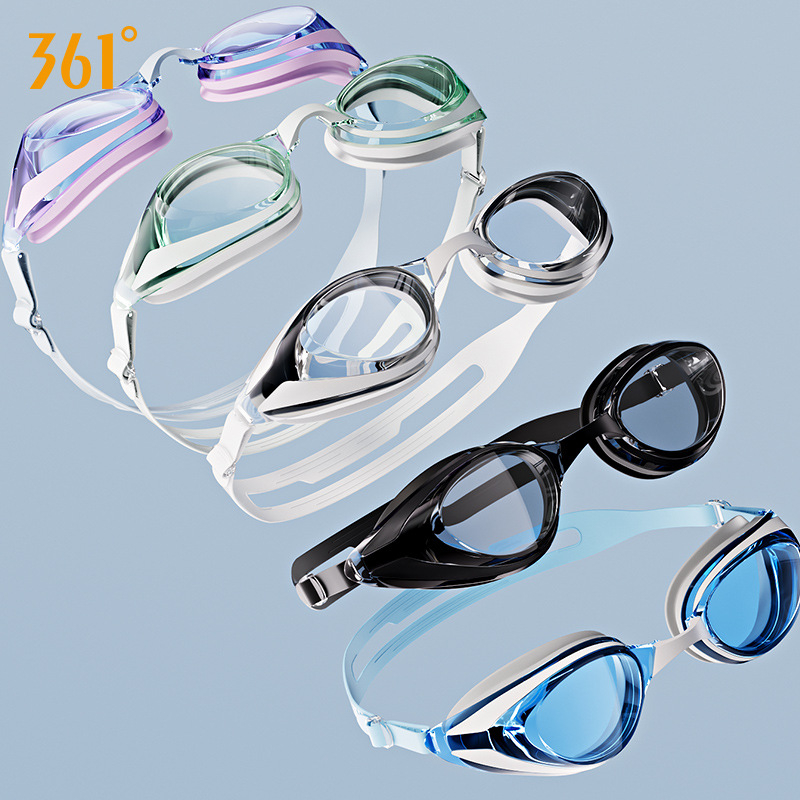 361 trumparegystės plaukimo akiniai HD nerasojantys vandeniui atsparūs plaukimo akiniai trumparegystės plaukimo akiniai moterims su receptiniais plaukimo akiniais
