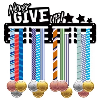 Užsienio prekybos naujas futbolo medalių stovas ant šeimos medalių varžybų gimnastikos aukso medalio laimėtojo sienos pakabinamas