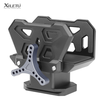 Joy Loto alumínium ötvözetű lövészeti nyeregtartó állványkonzol satu taktikai bilincs kültéri adapter 3/8 hüvelykes menettel