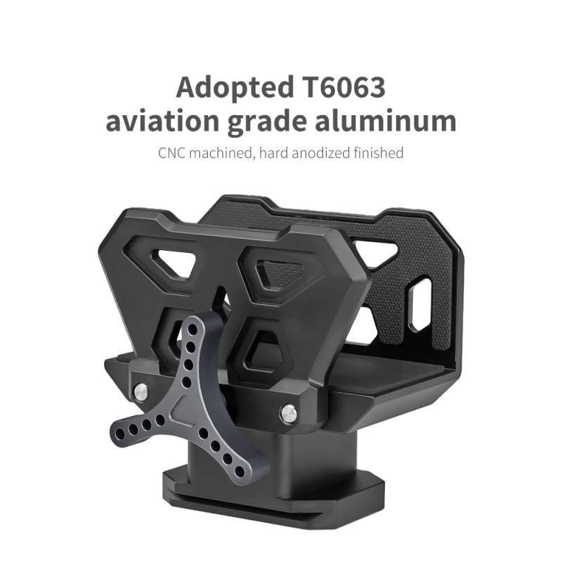 Joy Loto alumínium ötvözetű lövészeti nyeregtartó állványkonzol satu taktikai bilincs kültéri adapter 3/8 hüvelykes menettel