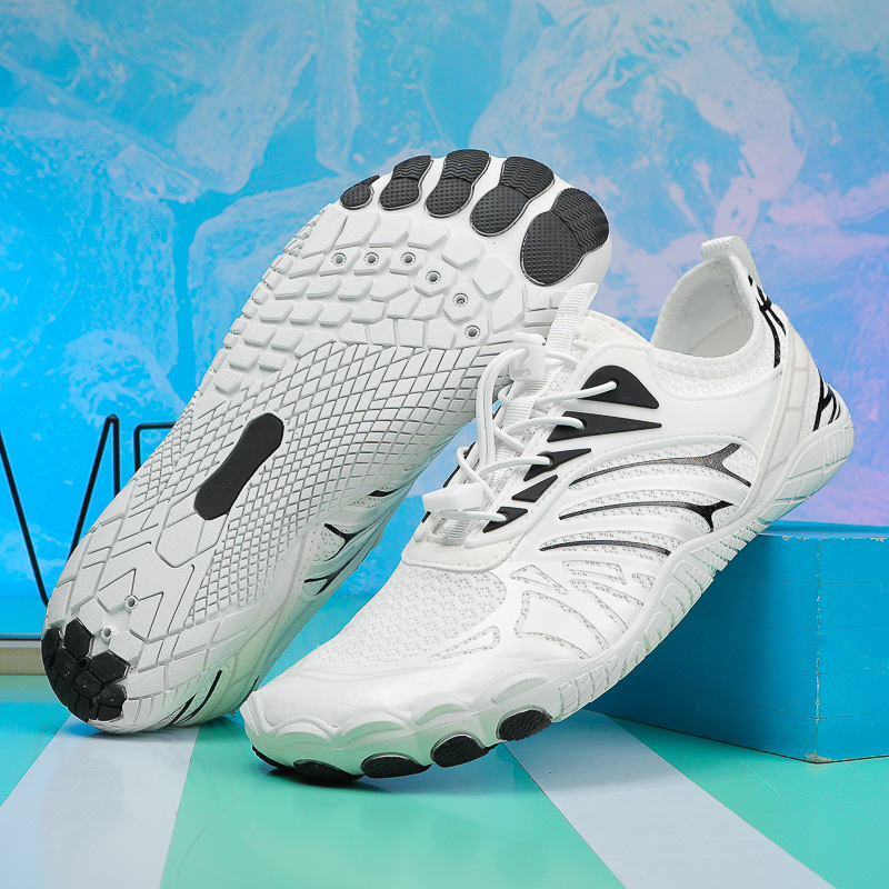 Uued meeste ja naiste suvised kahlamisjalatsid, kiiresti kuivavad, hingavad, rannajalatsid, piiriülesed ujumisjalatsid, lõikekindlad viie sõrmega jalatsid