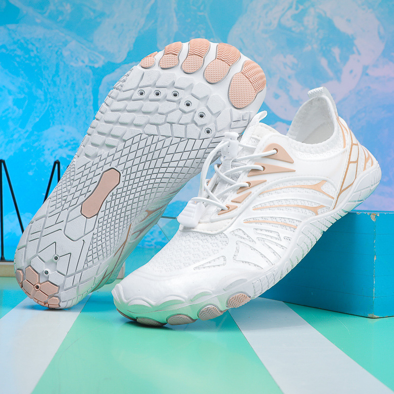 Uued meeste ja naiste suvised kahlamisjalatsid, kiiresti kuivavad, hingavad, rannajalatsid, piiriülesed ujumisjalatsid, lõikekindlad viie sõrmega jalatsid