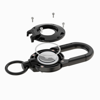 Μπορούν να προστεθούν νέα προϊόντα σε διασυνοριακό επίπεδο με λογότυπο για την προστατευτική θήκη μπρελόκ AirTag με προστασία από απώλειες για συσκευές Apple Locator